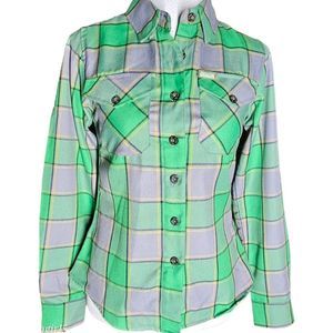 DIXXON The Auld Pub Flannel Shirt New No Tags Women's Size Small